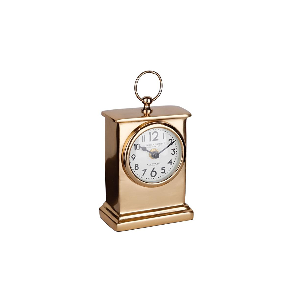 Lucky Art Gold Dikdortgen Saat 16 Cm görseli 1