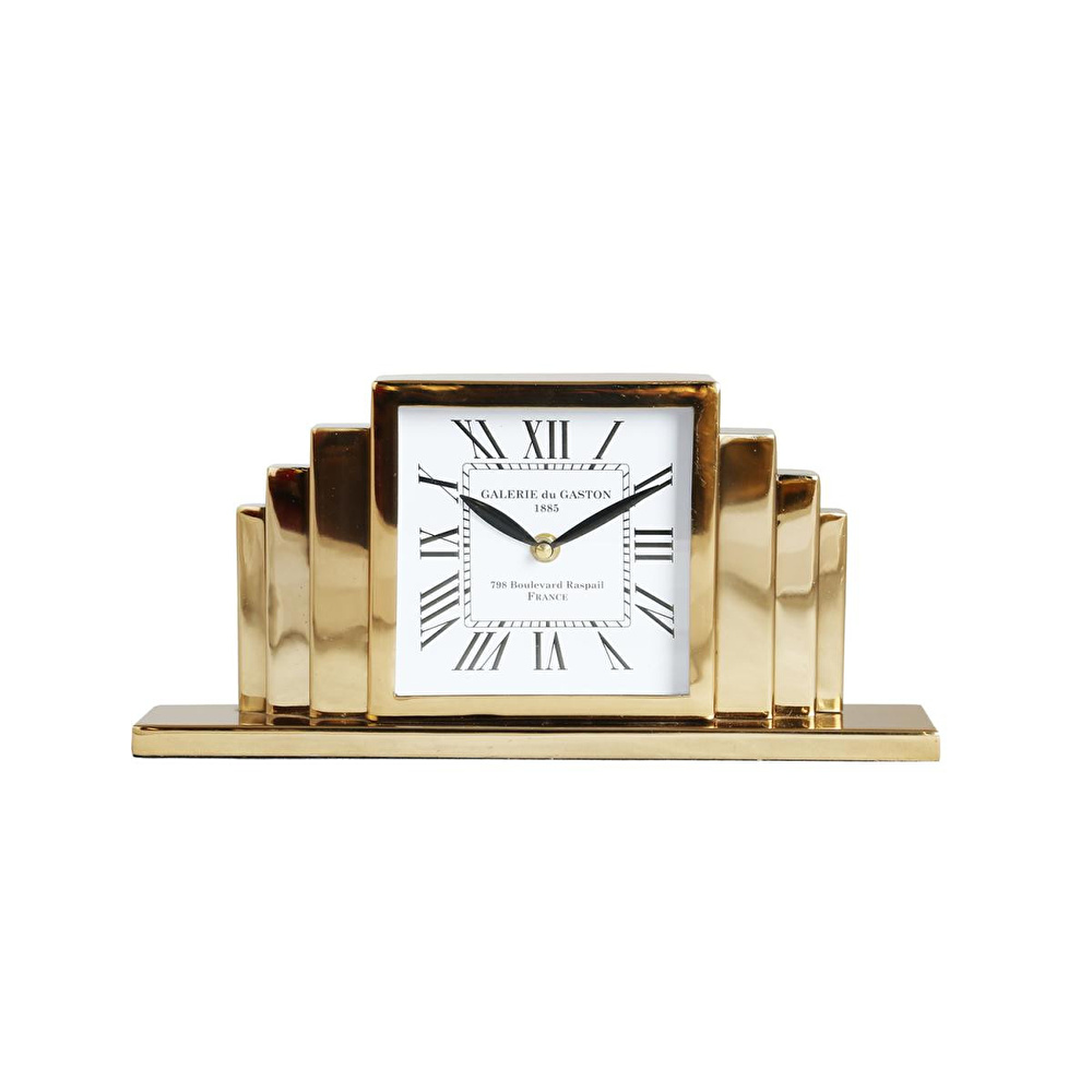 Lucky Art Gold Sutun Kare Saat 36 Cm görseli 1