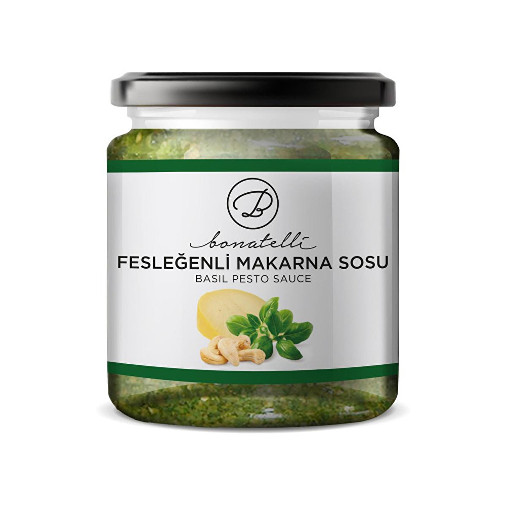 Bonatelli Fesleğenli Makarna Sosu 300 G görseli 1