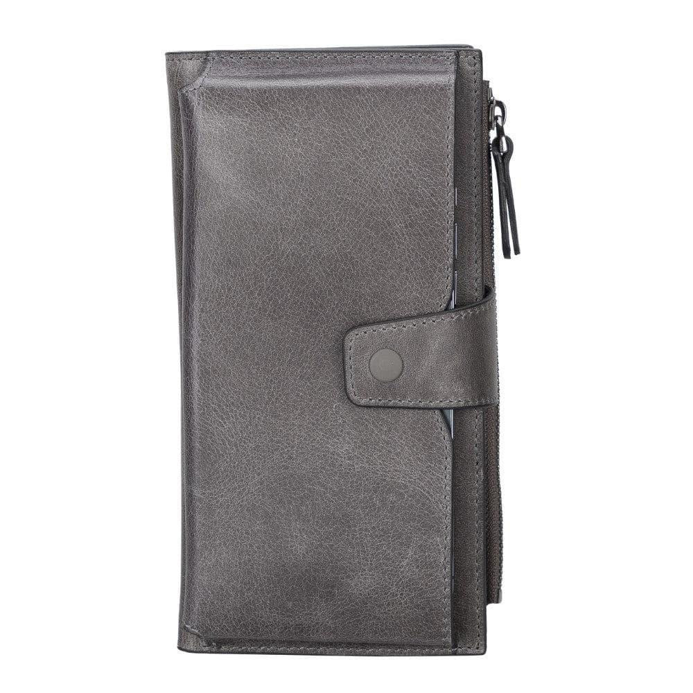 Bloominbag Lozan Ash Mist Gerçek Deri Cüzdan & Telefon Çantası görseli 1