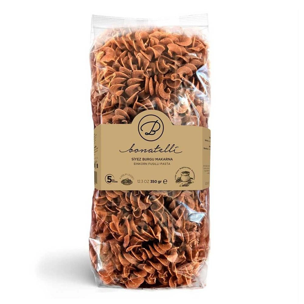 Bonatelli Siyez Burgu Makarna 350 G görseli 1