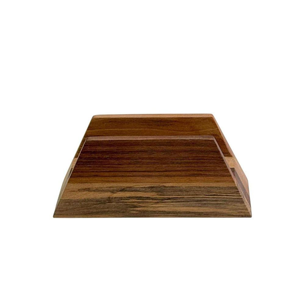 Kaf Ahşap End-Grain Kesme Tahtası Standı / Ceviz görseli 3