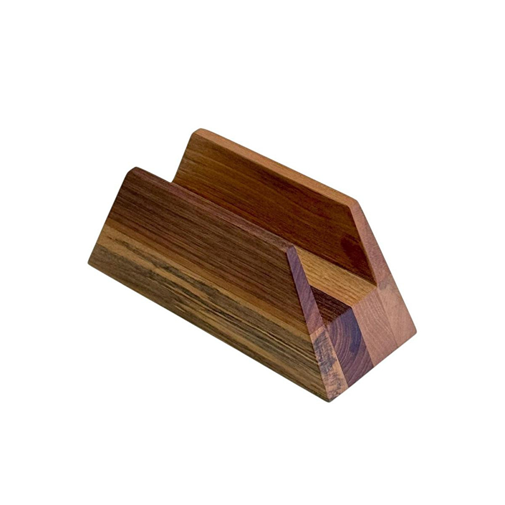 Kaf Ahşap End-Grain Kesme Tahtası Standı / Ceviz görseli 1