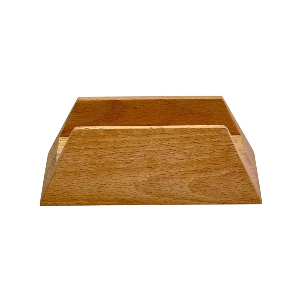 Kaf Ahşap End-Grain Kesme Tahtası Standı / Kayın görseli 3