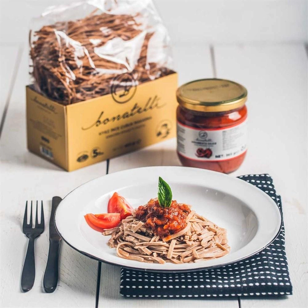 Bonatelli Siyez İnce Çubuk Makarna 400 Gr görseli 3