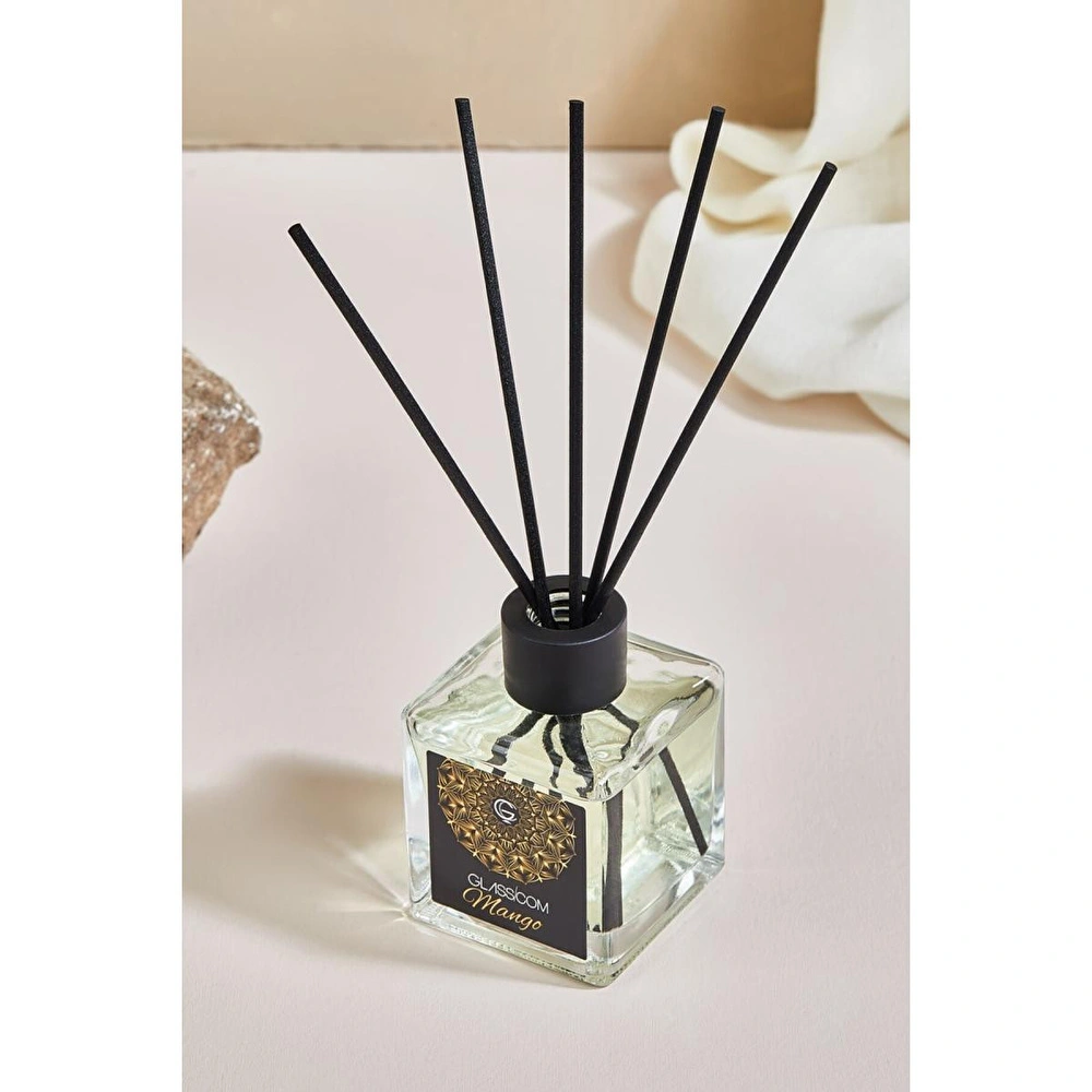 Lora Bianca Reed Diffuser Mango Aromalı Bambu Çubuklu Oda Kokusu Reed Diffuser Mango Aromalı Bambu Çubuklu Oda Kokusu görseli 2