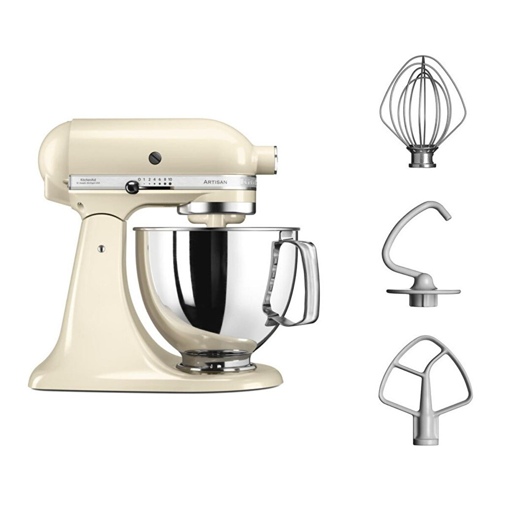 Kitchenaid Artisan 4,8 L Stand Mikser - 5ksm125 Almond Cream görseli 4
