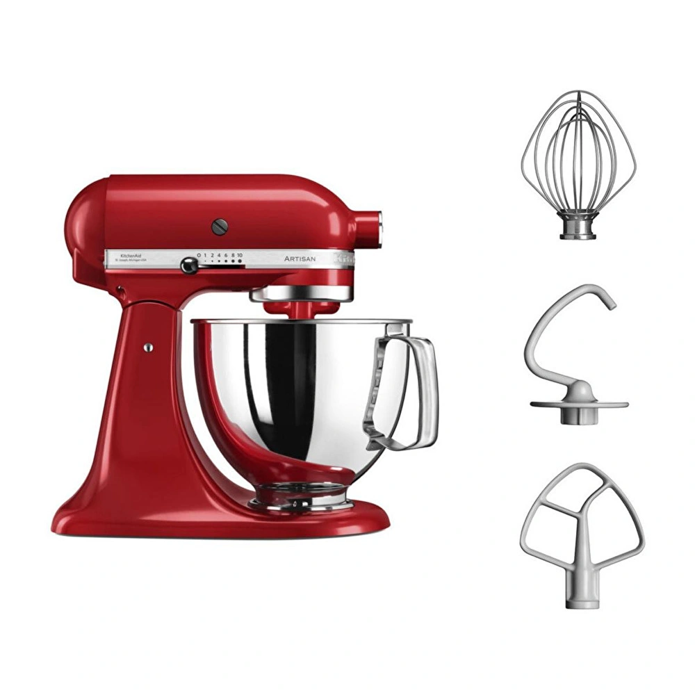 Kitchenaid Artisan 4,8 L Stand Mikser - 5ksm125 Empire Red görseli 3