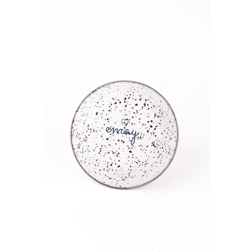 Emaylab Speckles -çorba Kasesi Çukur Tabak 15cm görseli 1