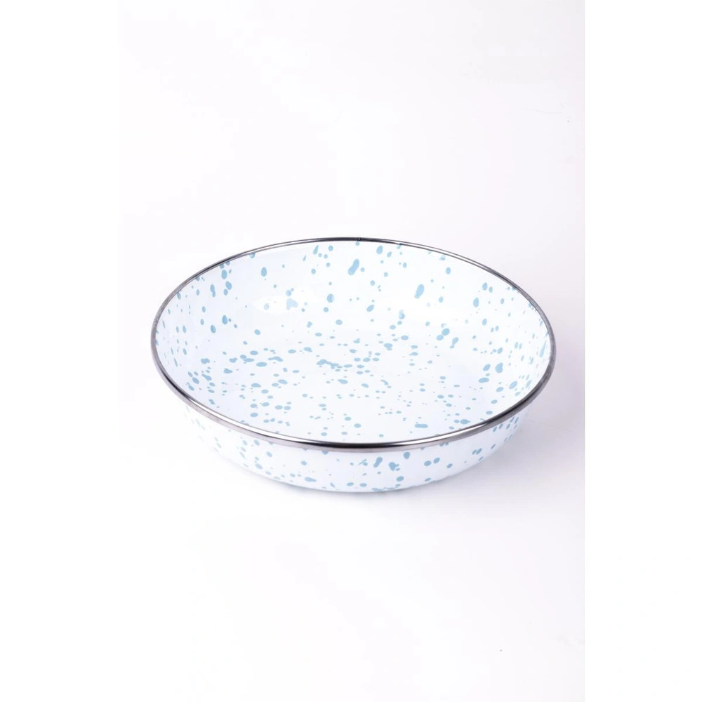 Emaylab Speckles Bowl Tabağı - Bowl Kase - Salata Kasesi - Sunum Kasesi 21cm görseli 1