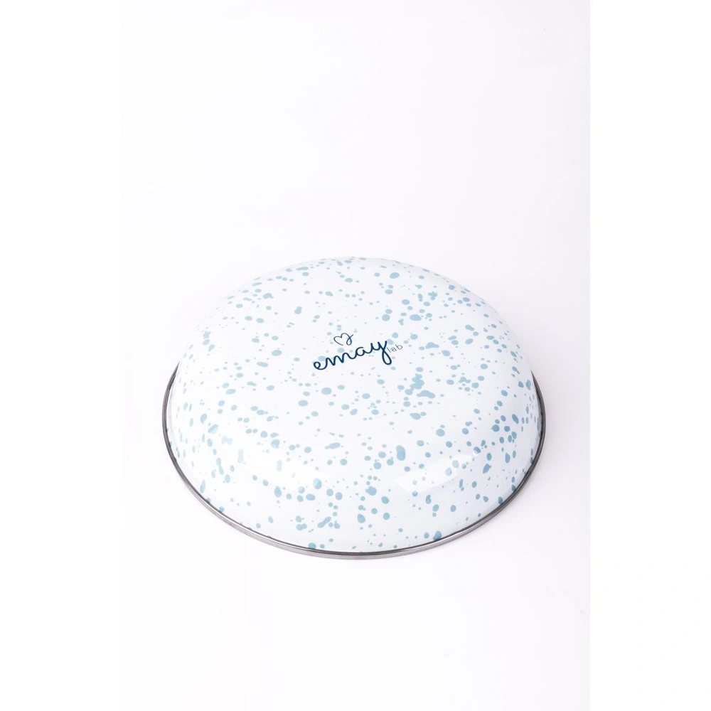 Emaylab Speckles Bowl Tabağı - Bowl Kase - Salata Kasesi - Sunum Kasesi 21cm görseli 3