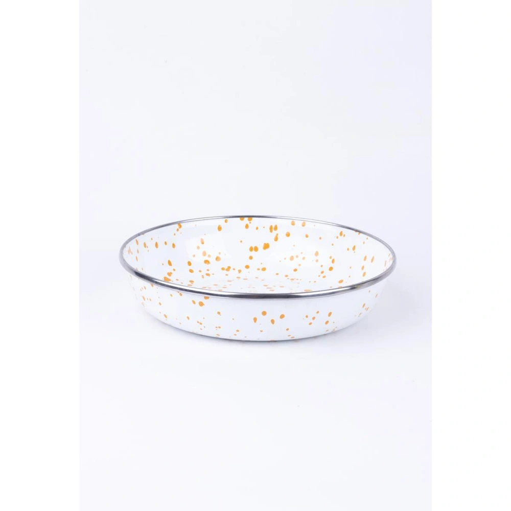 Emaylab Speckles Bowl Tabağı - Bowl Kase - Salata Kasesi - Sunum Kasesi 21cm görseli 3