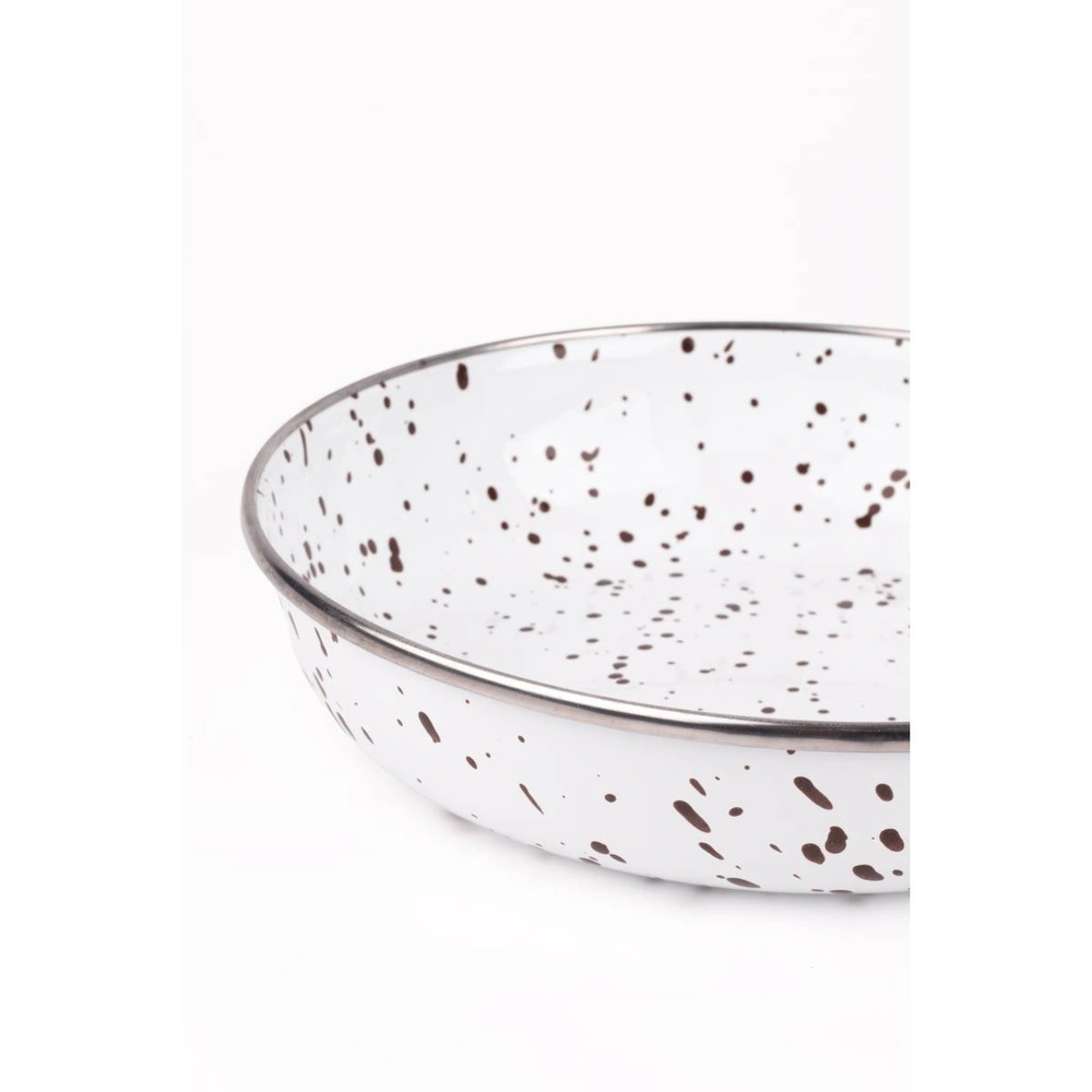 Emaylab Speckles Bowl Tabağı - Bowl Kase - Salata Kasesi - Sunum Kasesi 21cm görseli 1