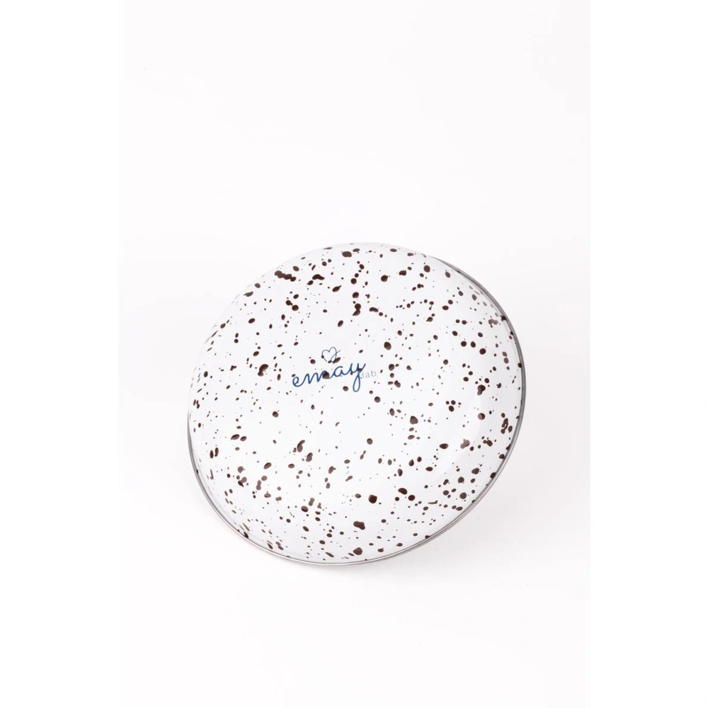 Emaylab Speckles Bowl Tabağı - Bowl Kase - Salata Kasesi - Sunum Kasesi 21cm görseli 2