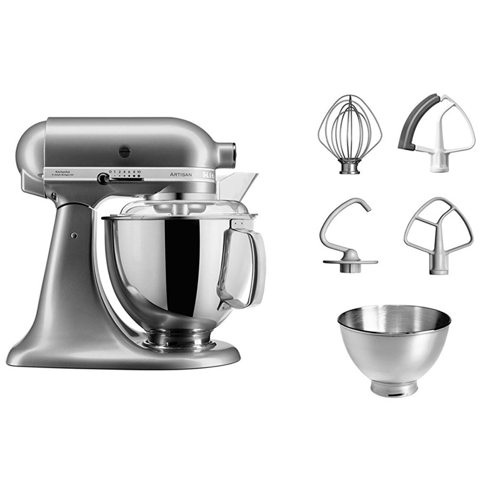 Kitchenaid Artisan 4,8 L Stand Mikser - 5ksm175ps Contour Silver görseli 3