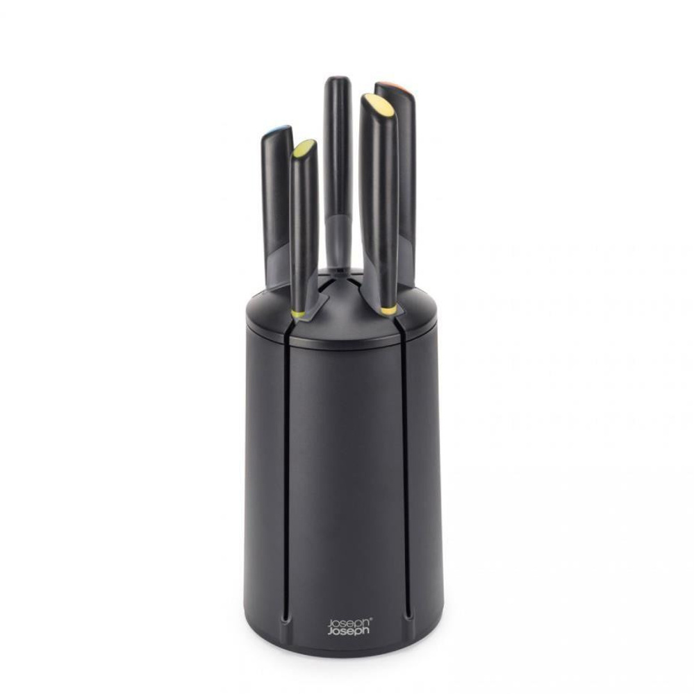 Joseph Joseph Elevate™ 5'li Bıçak Carousel Set Opal görseli 1
