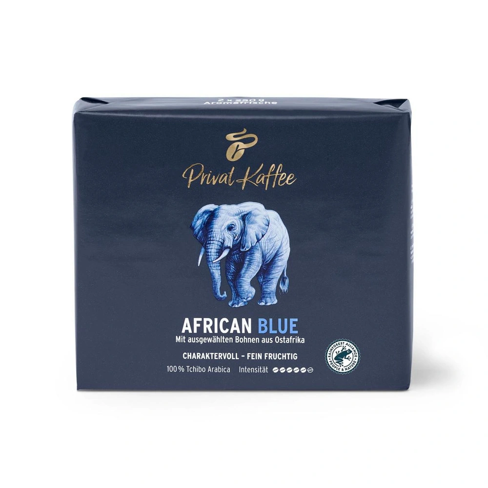 Tchibo Privat Kaffee African Blue Filtre Kahve 2x250 G görseli 2