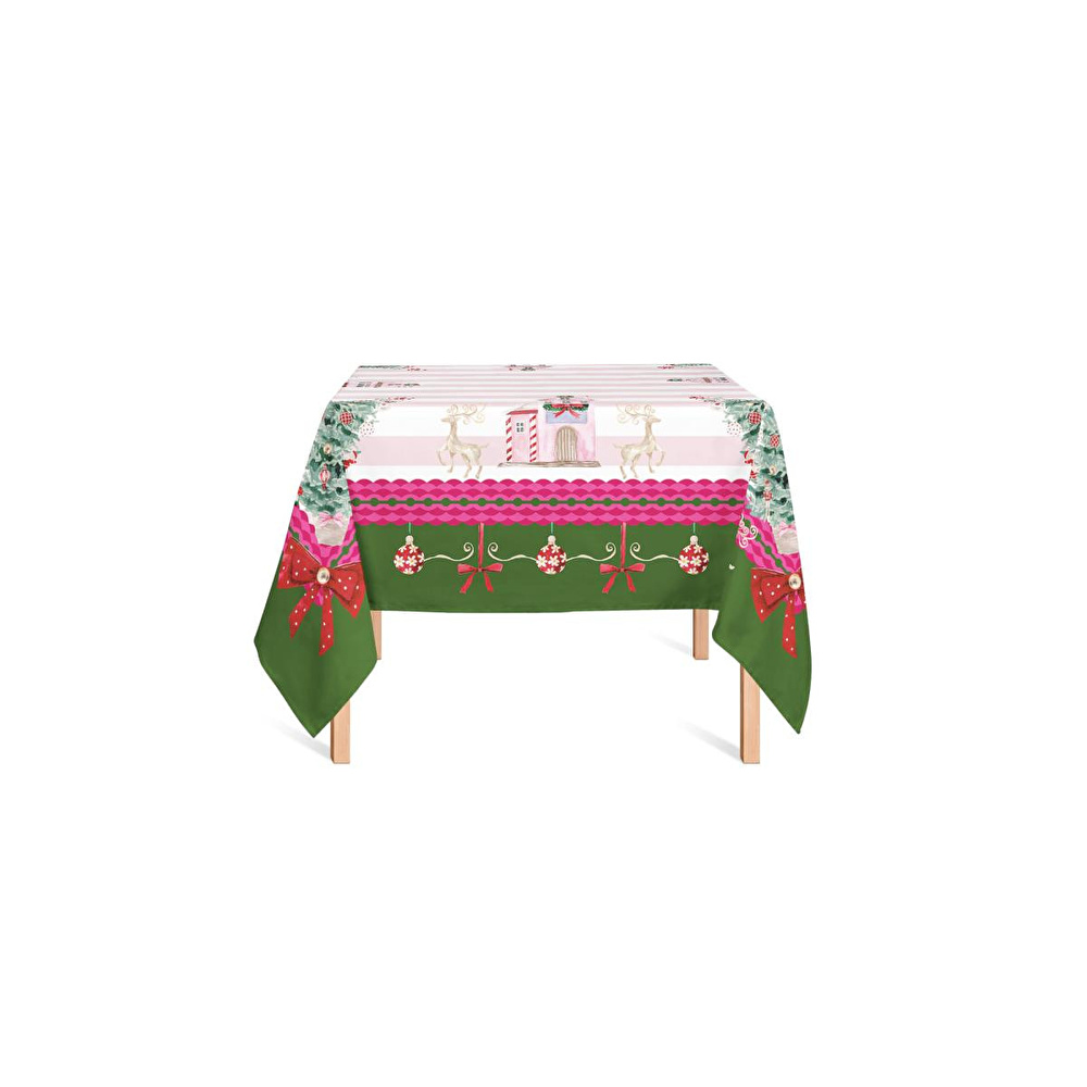 Maxxdeco 140x140 Cm Masa Örtüsü-pink- 12578 görseli 1