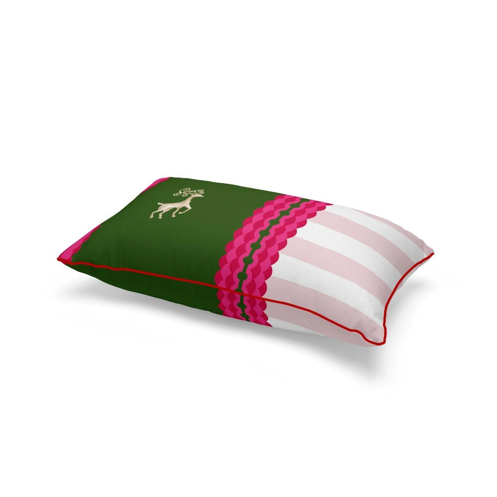 Maxxdeco 30x50 Cm Biyeli Kırlent Kılıfı-pink 12584 görseli 2