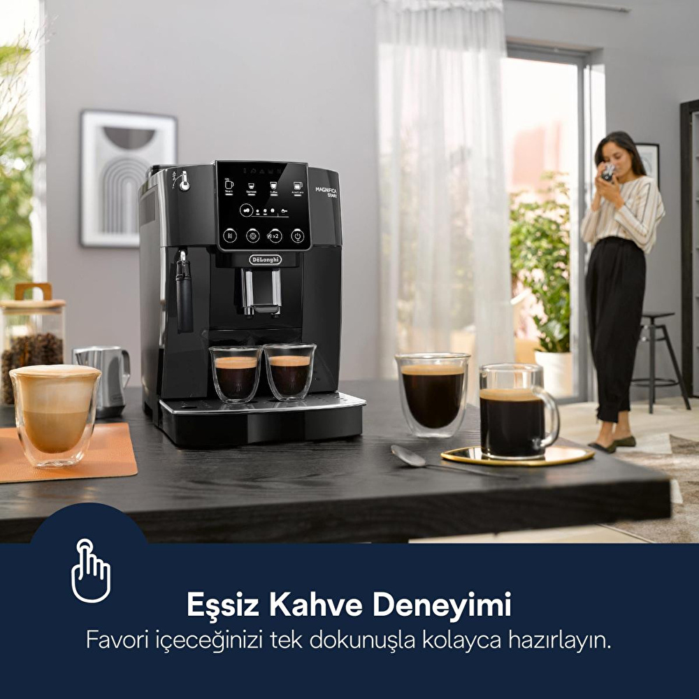 Delonghi Magnifica Start, Ecam220.22.gb Tam Otomatik Espresso Kahve Makinesi görseli 3