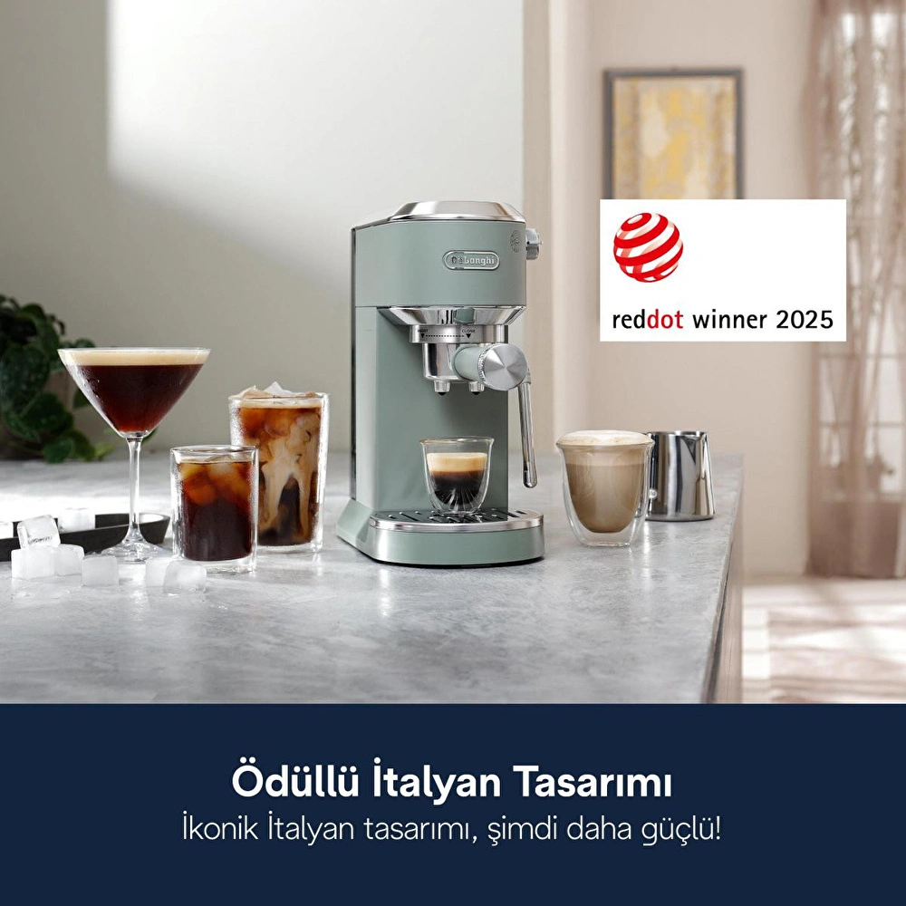 Delonghi Dedica Duo Manuel Espresso Kahve Makinesi Ec890.gr görseli 2