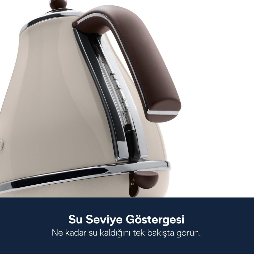 Delonghi Icona Vintage, Kbov2001.bg Su Isıtıcısı Kettle görseli 4