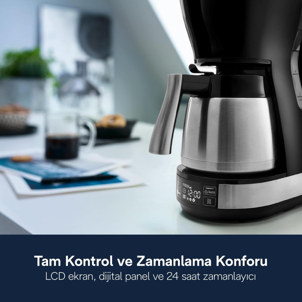 Delonghi Filtre Kahve Makinesi Icm 16731 görseli 3