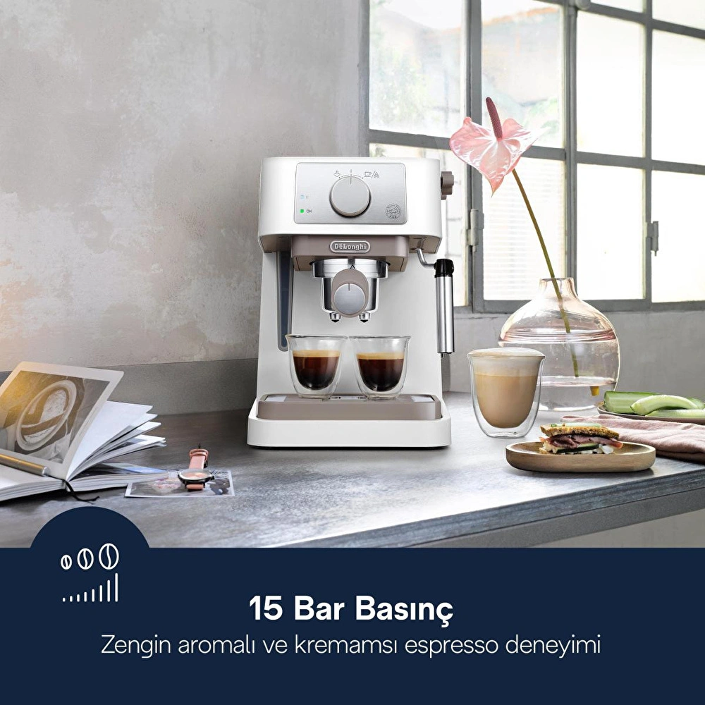 Delonghi Stilosa Ec260.w görseli 3