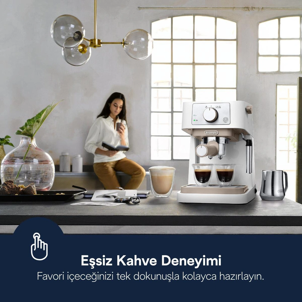 Delonghi Stilosa Ec260.w görseli 2