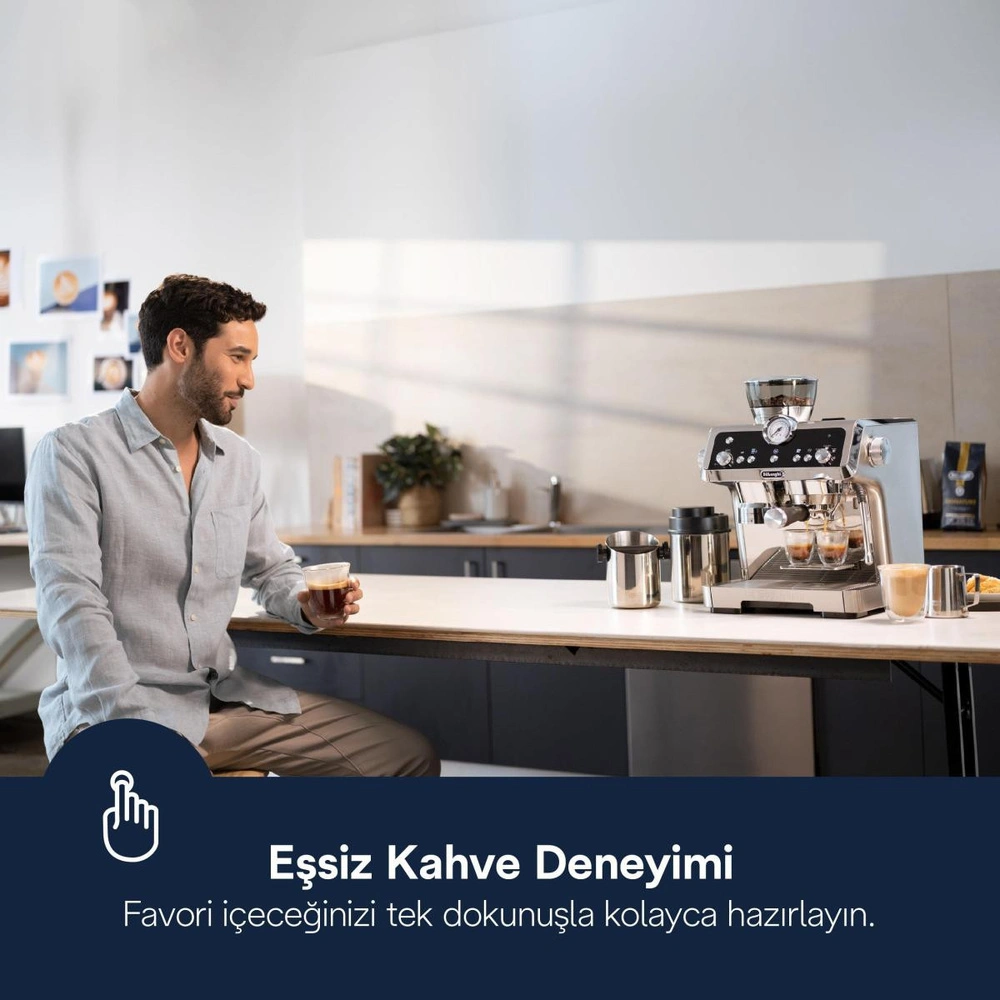 Delonghi La Specialista Prestigio, Ec9355.m Manuel Barista Tipi Espresso Kahve Makinesi görseli 3