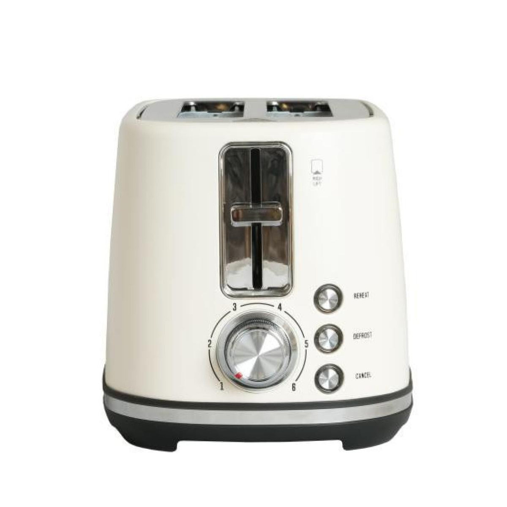 Berghoff Gem Concept 1.7 Litre Vanilya Krem Rengi Retro Su Isiticisi Ve Berghoff Ekmek Kizartma Makinesi görseli 4