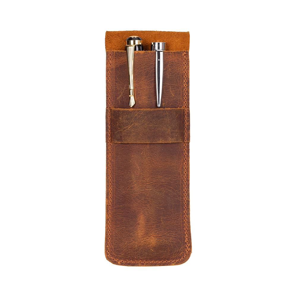 Bloominbag Bloompenpouch Çift Kalemlik Mocassin Deri Kılıf görseli 2