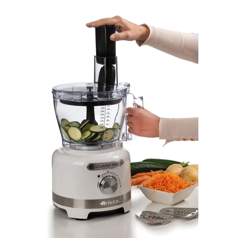 Ariete Gourmet Pro Moderna Mutfak Robotu Beyaz 1782/01 görseli 2