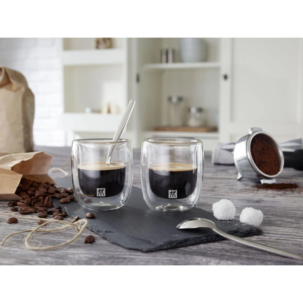 Zwilling Çift Camlı 2'li Espresso Bardak Seti - 80 Ml görseli 4