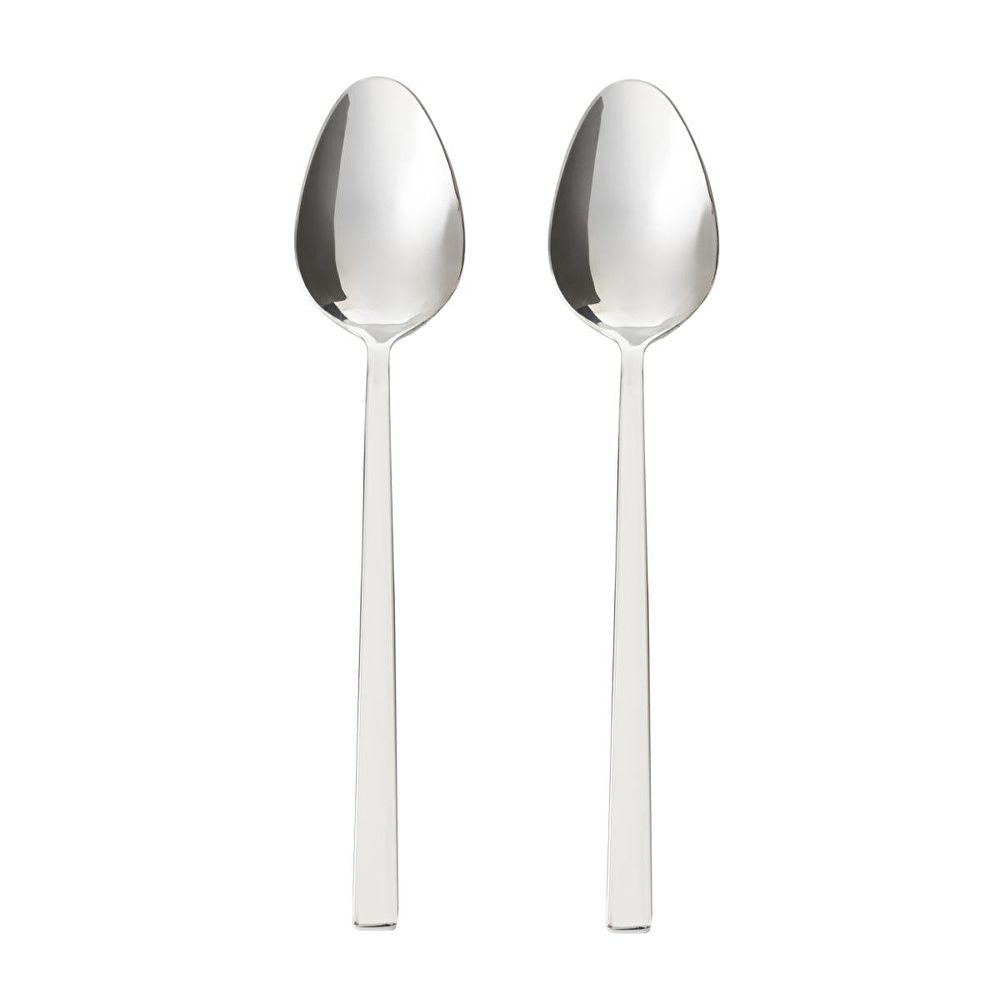 Mudo Home New Premium Steel 2'li̇ Yemek Kaşiği görseli 2