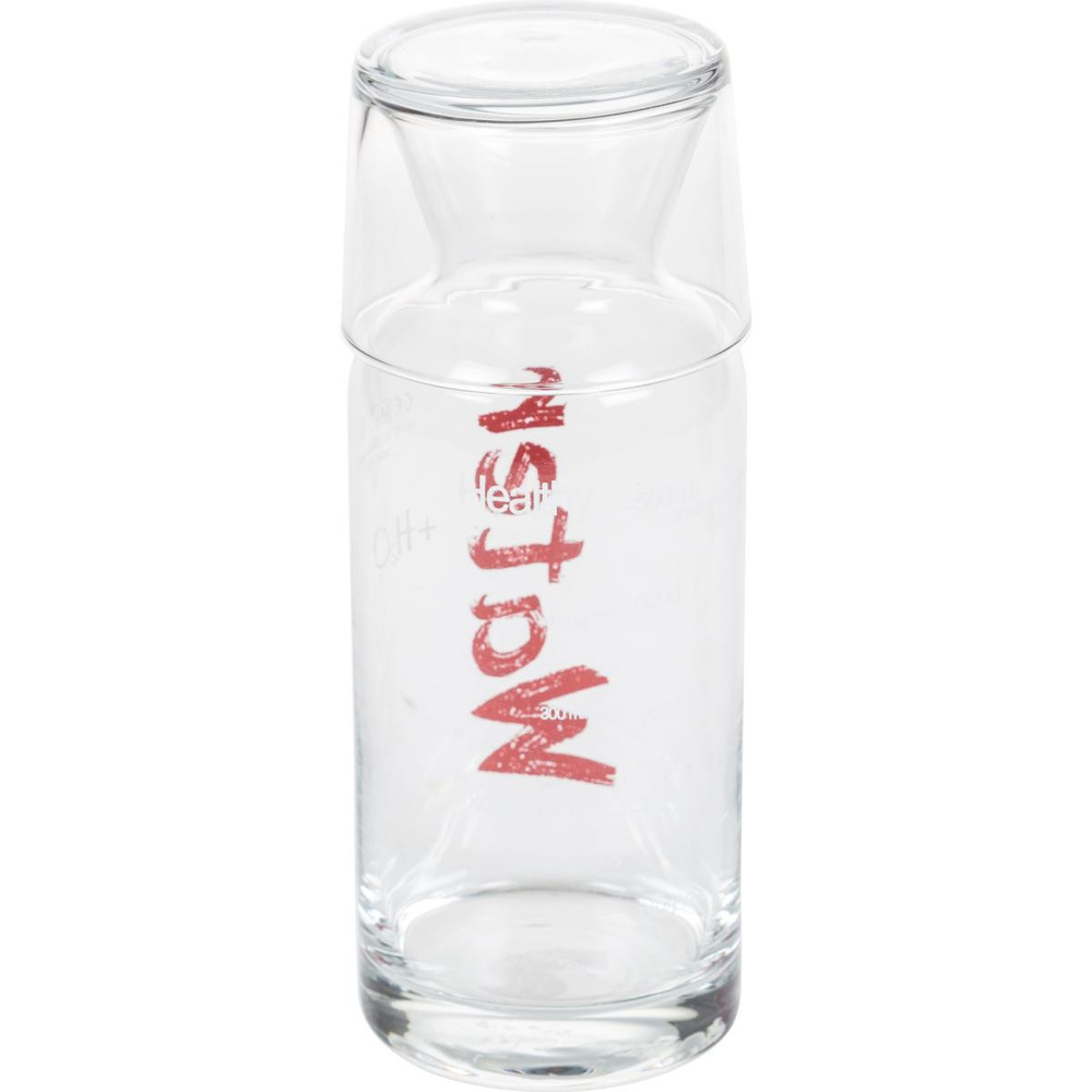 Mudo Home Water Kirmizi Kapakli Başucu Sürahi̇si̇ - 700 Ml görseli 3