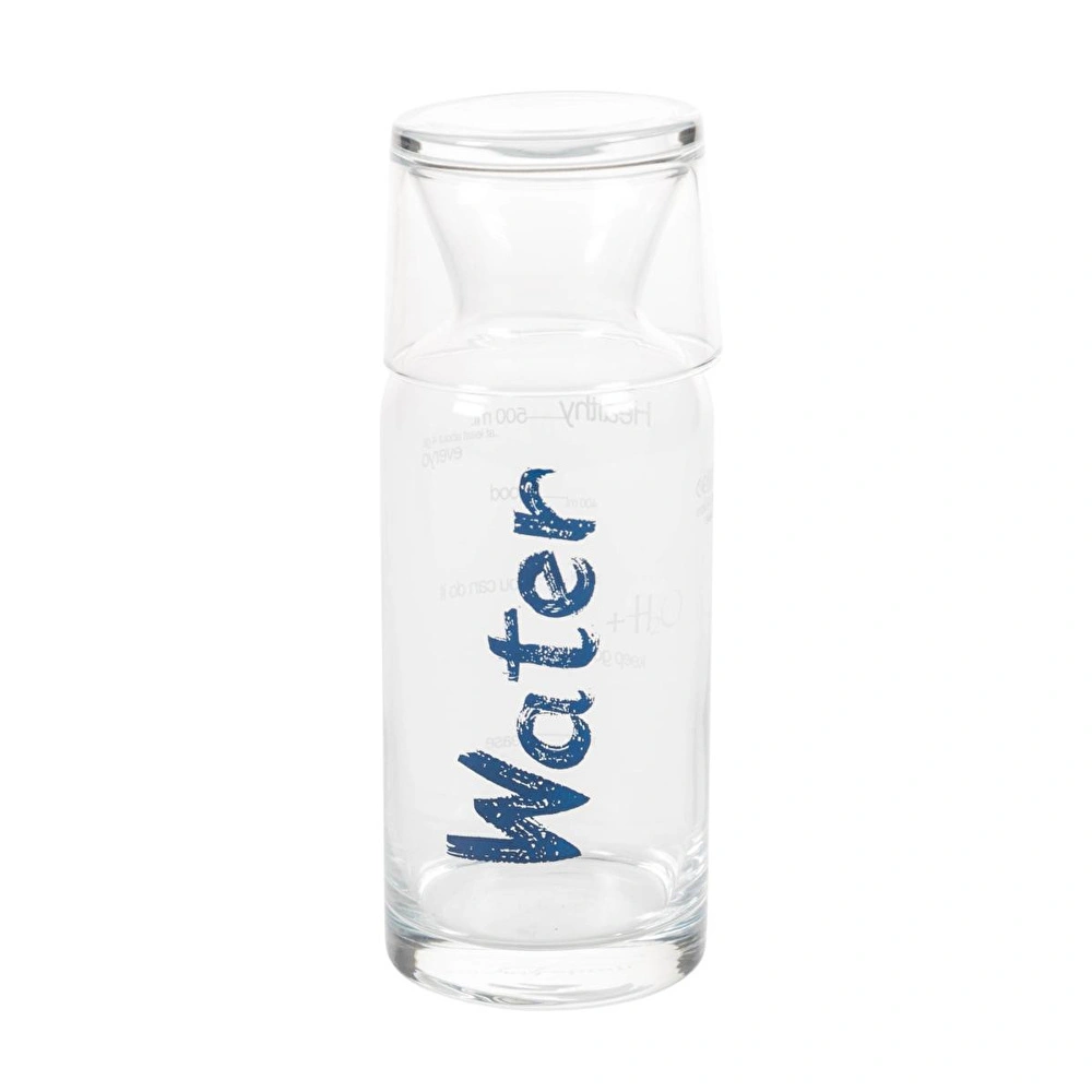 Mudo Home Water Mavi̇ Kapakli Başucu Sürahi̇si̇ - 700 Ml görseli 1
