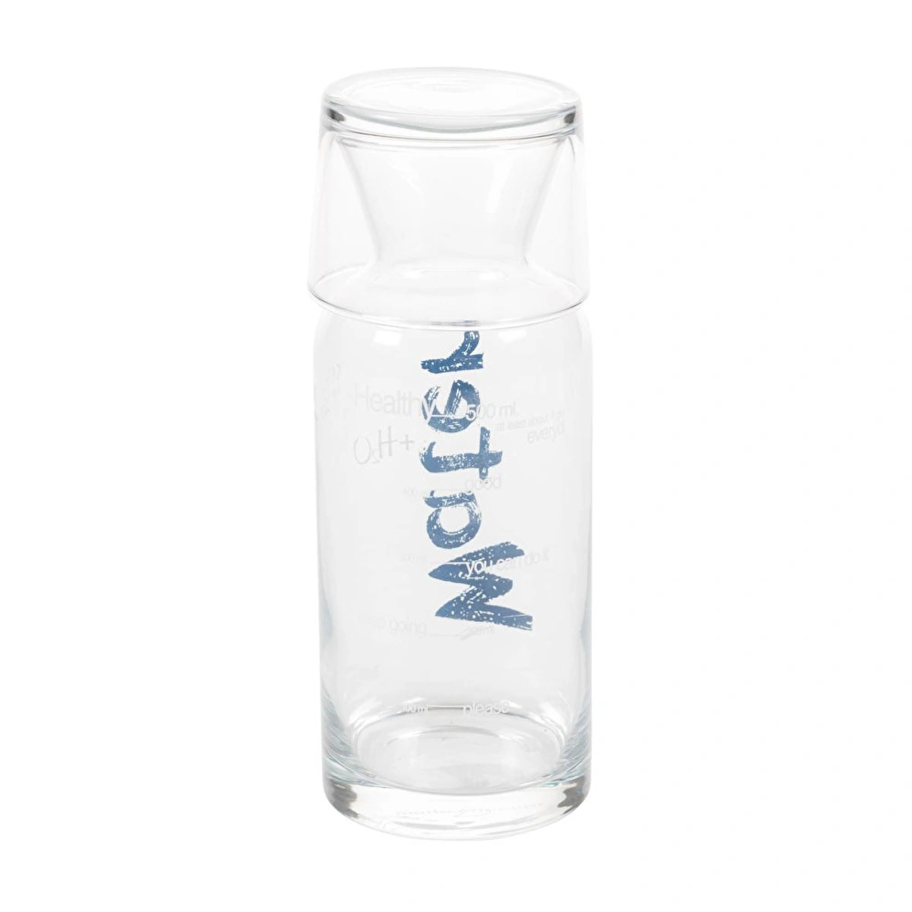 Mudo Home Water Mavi̇ Kapakli Başucu Sürahi̇si̇ - 700 Ml görseli 2