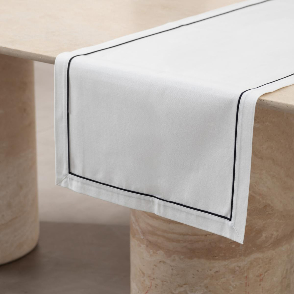 Mudo Home Buldan Keteni̇ Runner Si̇yah Bi̇yeli̇ 50x130 Cm görseli 5