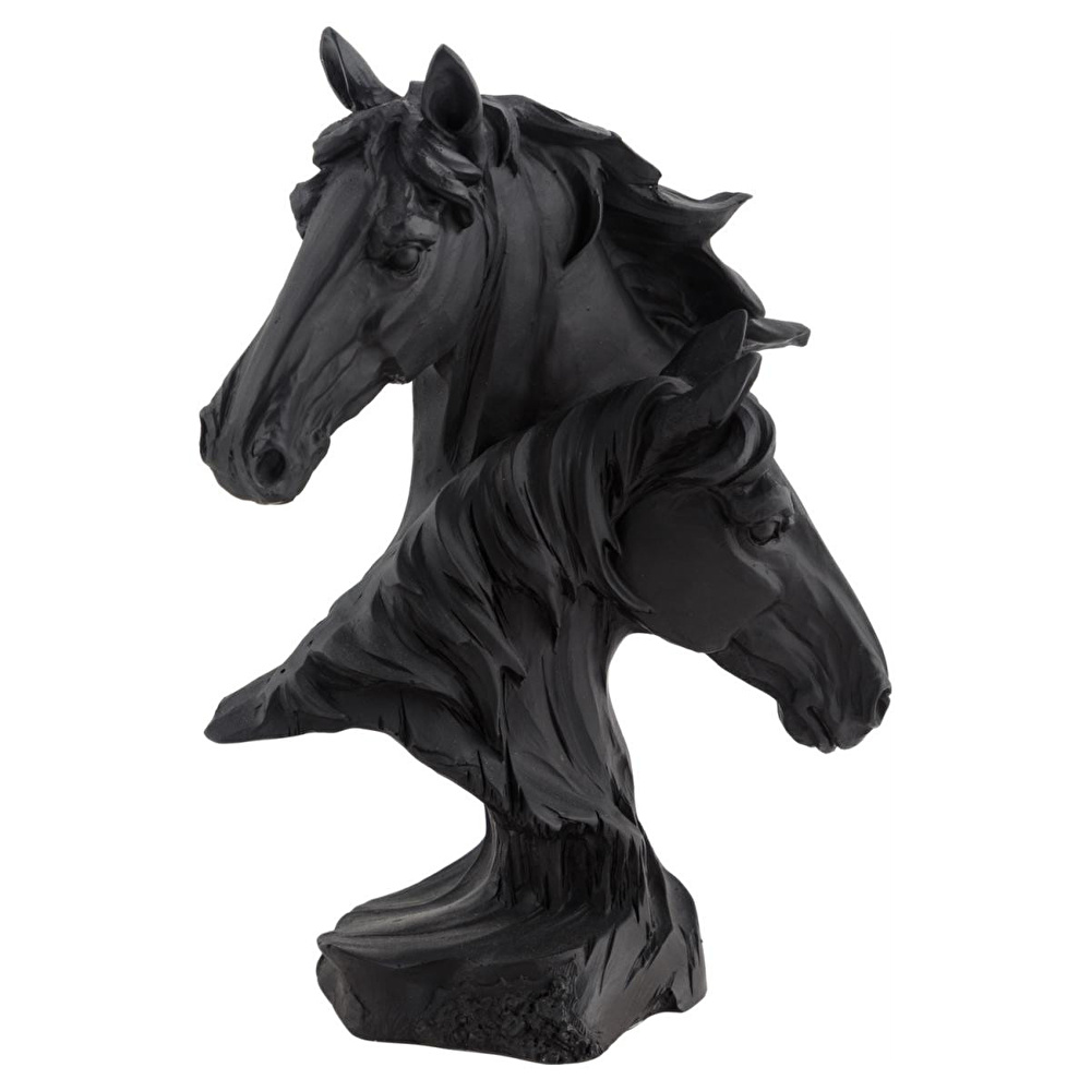 Mudo Home Horses Büst Bi̇blo 17x10x23 Cm görseli 4