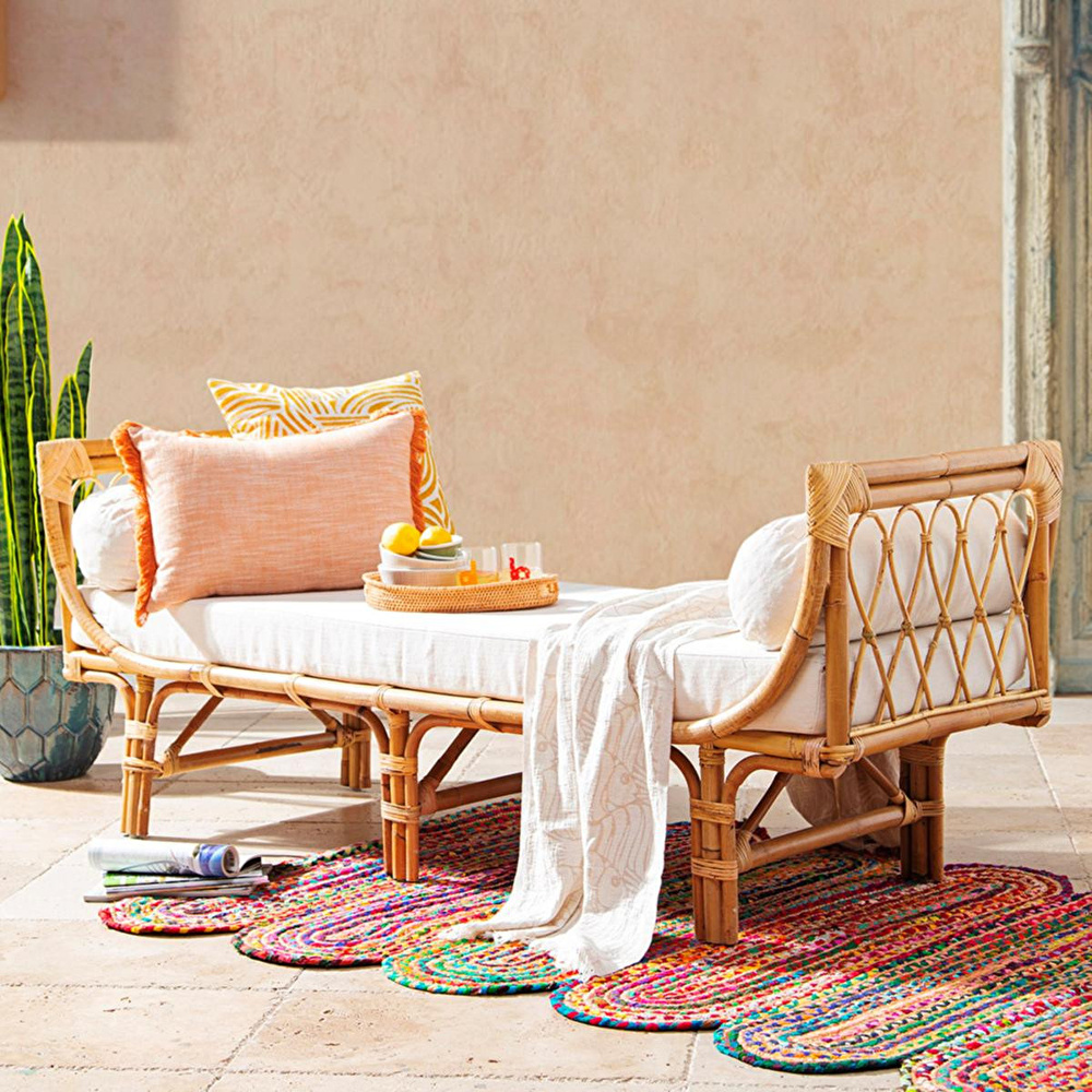 Mudo Home Alba Wave Kirlent Hardal 50x50 Cm görseli 4