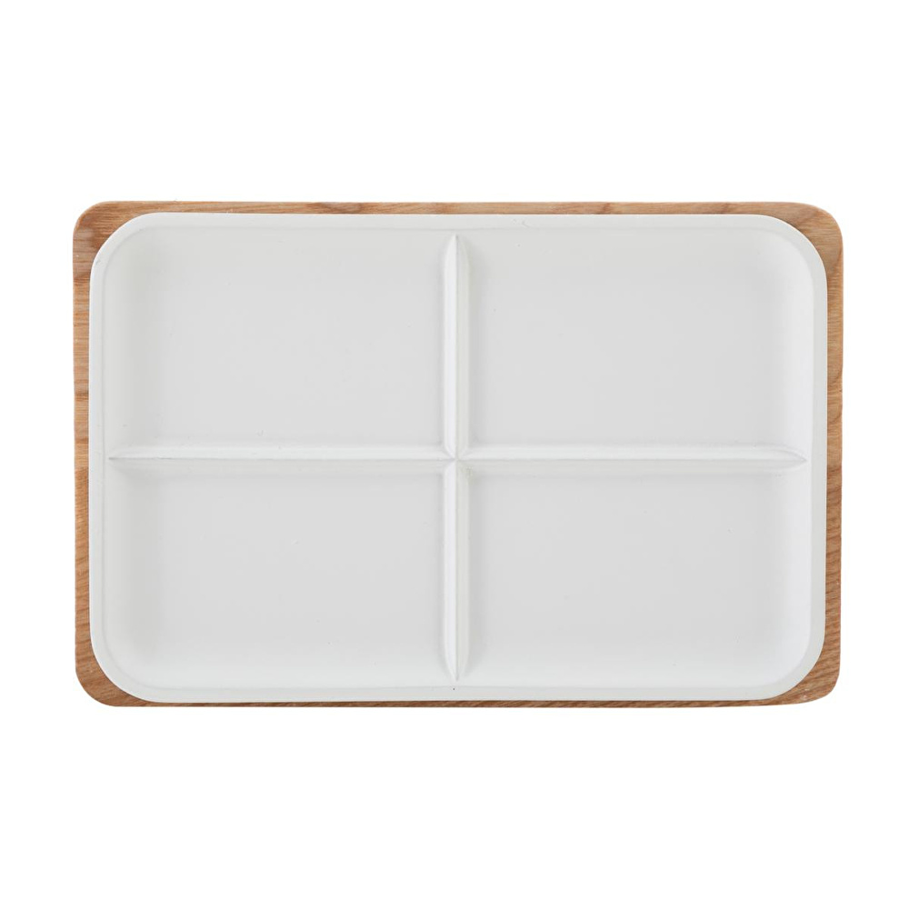 Mudo Home Boho Kati Sabunluk Beyaz görseli 1