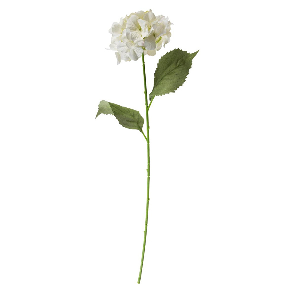 Mudo Home Beyaz Yapay Ortanca Dal Çi̇çek 75 Cm görseli 1