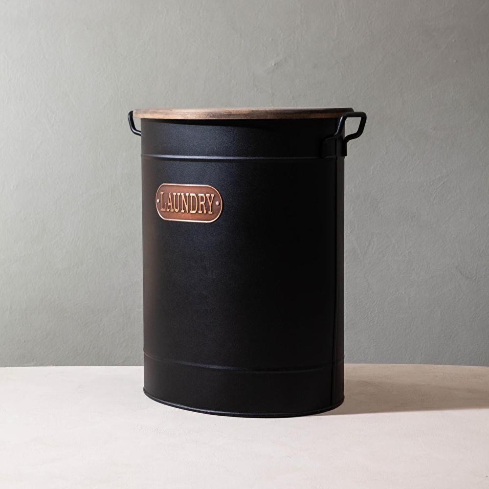 Mudo Home Metal Çamaşir Sepeti̇ 43x34x55 görseli 4