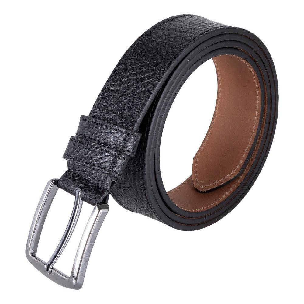 Bloominbag Bloombelt Obsidian Black Hakiki Deri Erkek Kemer-105cm görseli 1