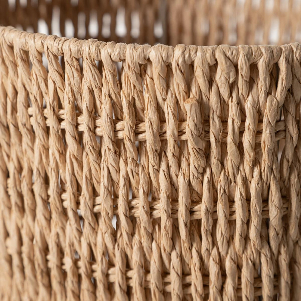 Mudo Home Rattan Dekorati̇f Sepet 25 Cm görseli 4