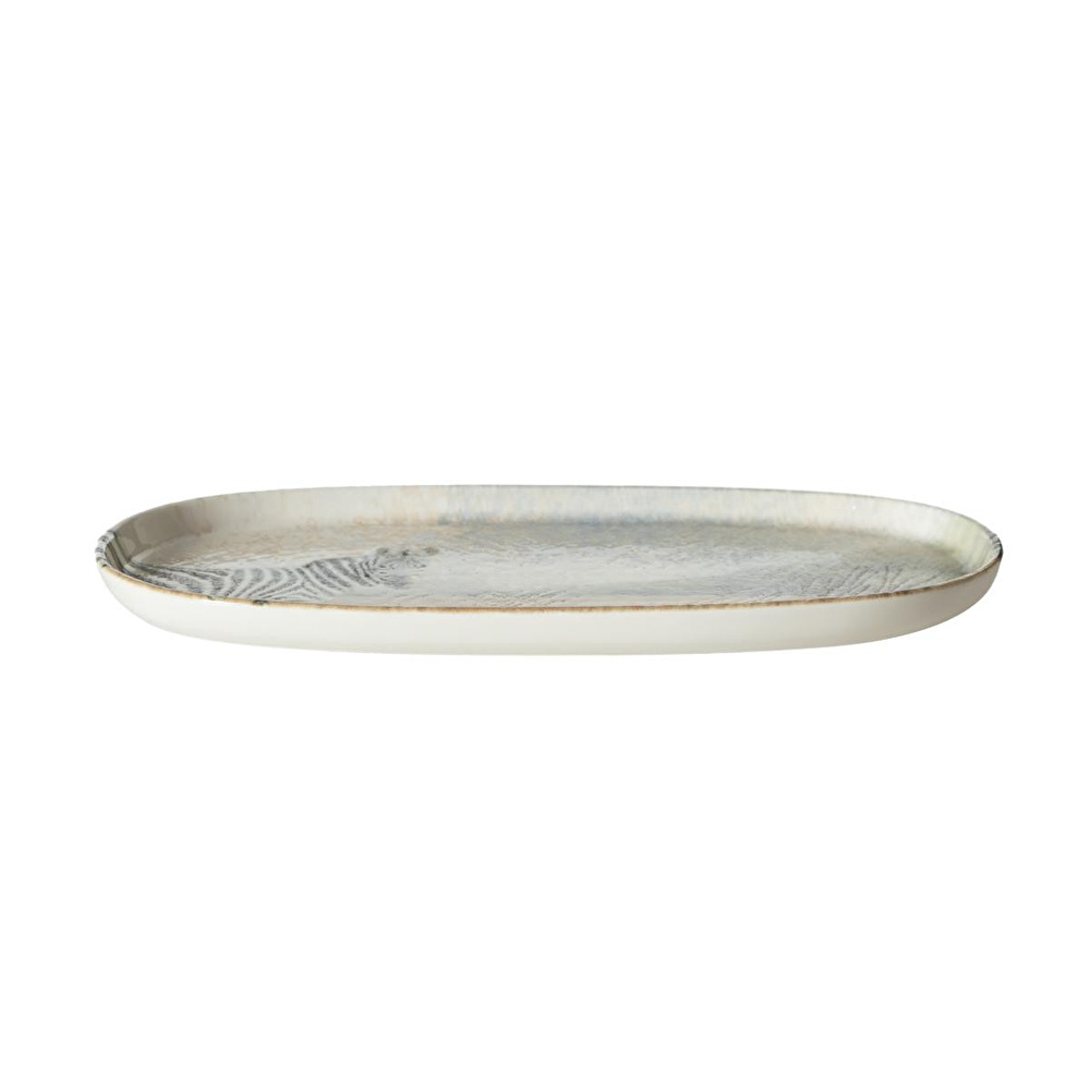 Mudo Home Wild Düz Kayik Tabak 34cm görseli 4