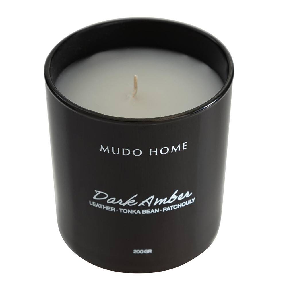 Mudo Home Dreamy Black Dark Amber Mum 200gr görseli 2