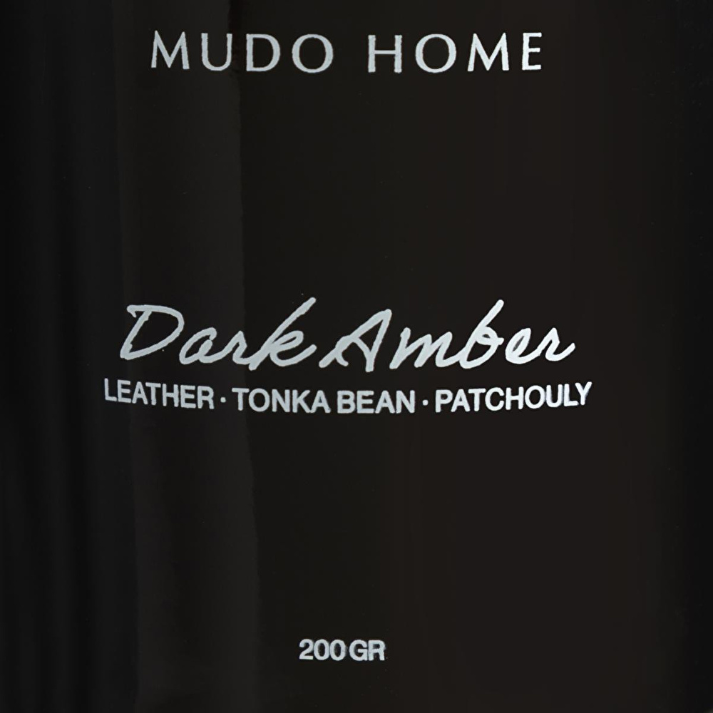 Mudo Home Dreamy Black Dark Amber Mum 200gr görseli 3