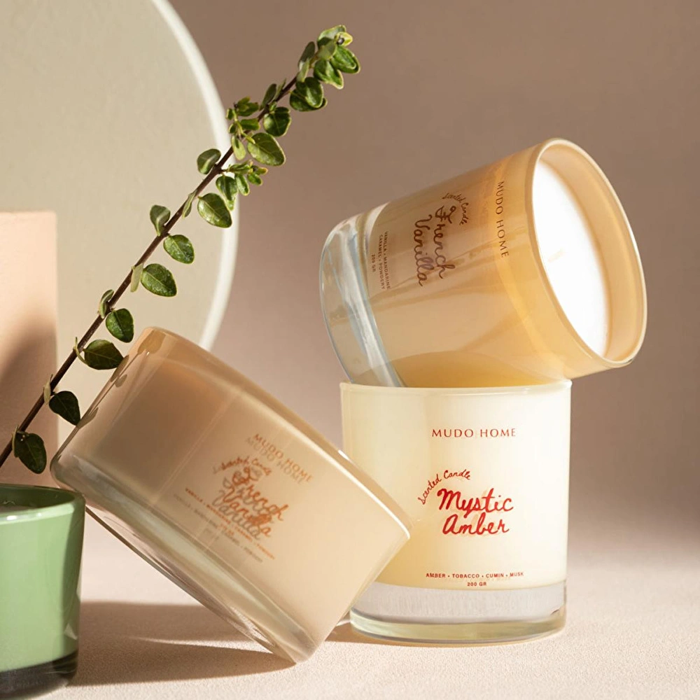 Mudo Home French Vanilla Yatay Mum görseli 3